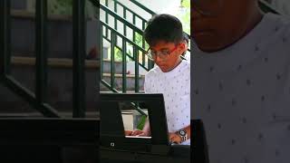 Blue Bird  Keyboard Performance By Raayan Rastogi at WeGotGuru [upl. by Haldis]