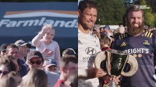 What the Farmlands Cup means to NZ  Crusaders v Highlanders  Super Rugby Aotearoa  RugbyPass [upl. by Sioled]