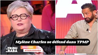 Mylène Charles se défend dans TPMP  quotJe ne suis pas une salariée de Canalquot [upl. by Nwahsyar]