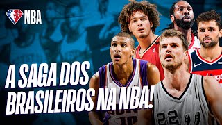 TODOS os brasileiros que já passaram pela NBA [upl. by Notlew]