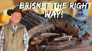 How to Smoke a Brisket RIGHT  An Easy StepByStep Guide [upl. by Aleuqahs721]