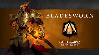 Guild Wars 2 End of Dragons Elite Specializations  Bladesworn Warrior [upl. by Hgalehs]