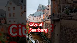 City of Saarburg saarland saarburg wasserfall travel reisen [upl. by Leid]