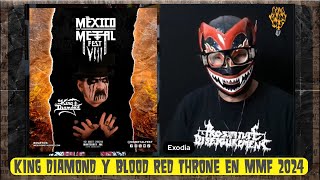 KIng Diamond en Mexico Metal Fest 2024 [upl. by Christmas]