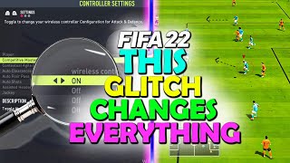 This GLITCH CHANGES EVERYTHING in FIFA 22  FIFA 22 GAME CHANGING GLITCH  FIFA 22 SETTINGS GLITCH [upl. by Anialram]