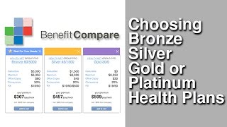 Choosing Bronze Silver Gold or Platinum Health Plans NEW [upl. by Orpheus868]