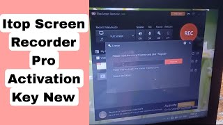 How to Enter iTop Screen Recorder Pro Activation Key [upl. by Cyrie]