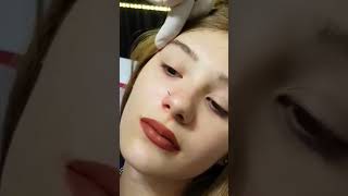 Nose Piercing Video 2024 education piercinglovers piercingeducation piercings piercing [upl. by Oly]