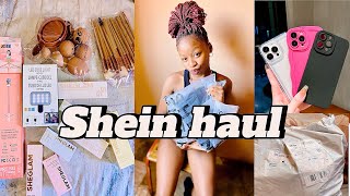 First video SHEIN HAUL MAKEUP TRY ON 24items SOUTH AFRICAN YOUTUBER 🇿🇦 [upl. by Merna997]