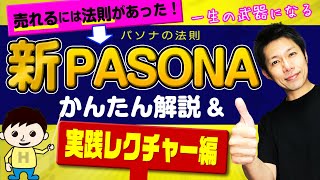 新PASONAの法則👉人を動かす文章術（LPやチラシ、ブログやセールスレター、プレゼンなどにもってこい！）実際に作り上げる実践レクチャー有り マーケティング講座25 [upl. by Siger]