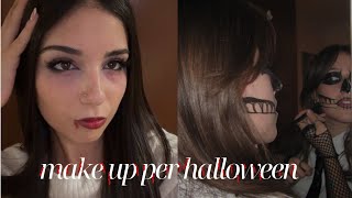 GRWU make up per halloween [upl. by Johnath]