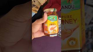 Unboxing Zandu Pure Honey 🍯 😊 zanduhoney shorts short viralshort shortsfeed subscribe like [upl. by Fisuoy]