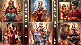 Navratri Ai Photo Editing  New Photo Editing  Bing Imege Creator  Widro Kumar Editor  aiphotos [upl. by Prosperus338]