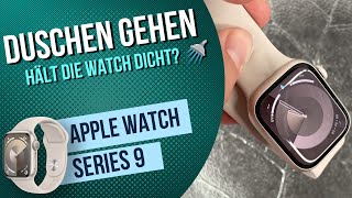 Apple Watch 9  Duschen gehen •💧 •❓ •⌚ [upl. by Aneger363]