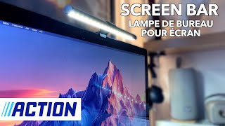 ScreenBar de chez ACTION la Barre lumineuse pour écrans dordinateur Mac et Windows [upl. by Georgine]