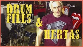 Drum Fills amp Hertas  Drum Lesson 138 [upl. by Dolly934]