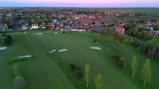 Sunset over Birchington amp Westgate Golf Course Kent [upl. by Aihsotan]