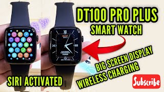 DT100 Pro Plus Smart Watch Review  178inch Big Edge to Edge Display  Most Underrated Smart Watch [upl. by Silloh]