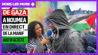 DE GAZA à NOUMÉA en direct de la manifestation antifa pour Clément [upl. by Elmo]