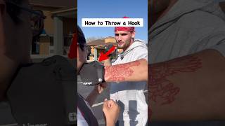 How to Throw a Hook Boxing for Beginners streetfighter fighting fighter boxing [upl. by Halliday]