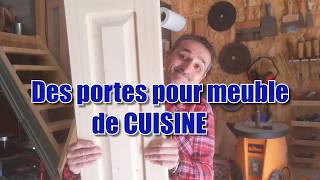 TUTO Comment fabriquer des portes de cuisine en bois massif facilement  Menuiserie [upl. by Noirret]