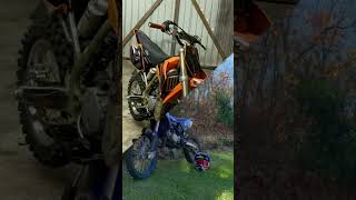 2 85s automobile dirtpark dirtbike yz85 motocross yz offroadmotorcycle sendit ktm ktm85 [upl. by Anaugahs]