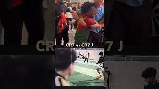 CR7 vs CR7 Jr With ishowspeed youtubeshorts viralvideo football [upl. by Ryann]