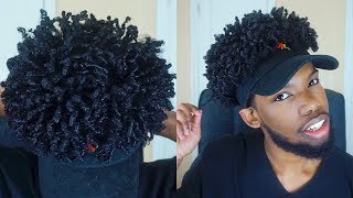 How To Get Curly Hair For Men Finger Coils for Defined Curls [upl. by Gwen]