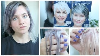 TEST  Perle dArgent de Garnier  Gris et blanc [upl. by Leihcar]