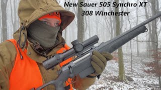 NEW Sauer 505 Synchro XT in 308 Driven Hunt in Germany [upl. by Tanhya]