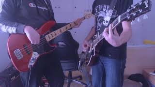 Radiohead  Reckoner Guitar amp Bass Cover [upl. by Artimas]