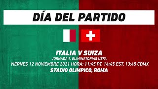 Italia vs Suiza frente a frente Futbol [upl. by Ailimaj]