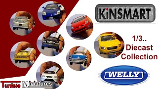 Diecast Model Cars Collection  Kinsmart Welly Pullback Scale 132 to 143 Part 1 [upl. by Oetsira]