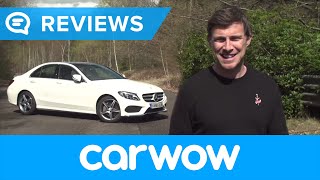 Mercedes CClass Saloon 2018 review  Mat Watson Reviews [upl. by Nogras380]