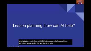 AI and Lesson Planning [upl. by Adnerak150]