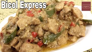 How to Cook Easy Bicol Express  Chicken Bicol Express  KitcheNet Ph [upl. by Nameloc]