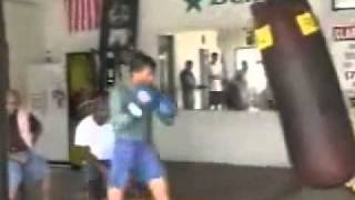 Arturo Gatti Training [upl. by Olaznog]