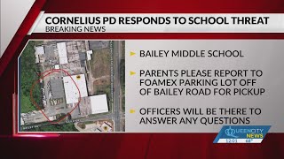 Students evacuated from school in Cornelius after threat [upl. by Notla]