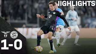 quotWell fight our way out of this togetherquot  Lazio vs FC Bayern 10  UCL Highlights [upl. by Eanahc]