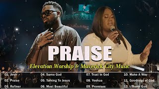 Praise \ Jireh featChandler Moore amp Naomi Raine   Elevation Worship and Maverick City Music [upl. by Abramo]