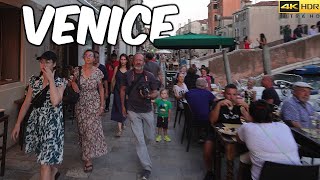 Italy in Cannaregio Evening Strolling  Full Tour [upl. by Meredeth]