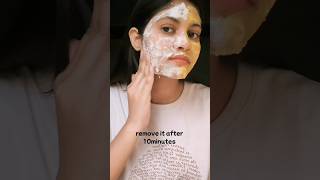 Indian Vs Korean face mask glow and beauty tipsyoutubeshorts viralvideo mask face [upl. by Tnomyar]