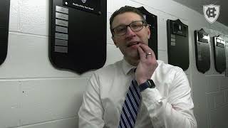 Mens Hockey vs RIT Postgame Interview 012723 [upl. by Seumas]