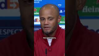 Vincent Kompany with a POWERFUL response to critics following Bayerns 92 win against Zagreb [upl. by Shanan187]