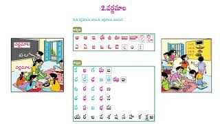 Telugu Varnamala  తెలుగు వర్ణమాల  1st class Tene PalukuluI Telugu Vachakam [upl. by Zeb]