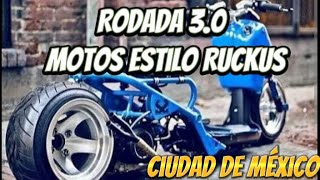 motonetas estilos ruckus Mèxico Rodada tuning 30 [upl. by Anniken]