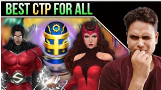 CTP GUIDE FOR ALL CHARACTERS  marvel future fight [upl. by Illib]