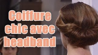 Astuce Coiffures comment se coiffer avec un accessoire [upl. by Naitsirk]