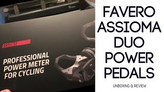 Favero Assioma Duo Power Pedals [upl. by Anirahtak]