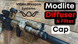 Villain Weapon Systems  Modlite Diffuser and Filter Cap [upl. by Justicz675]